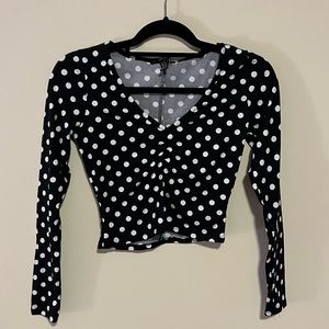 🌸4/$25 NWT Polka Dot Long Sleeve